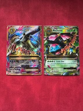 Pokémon EX Promo Cards - Blastoise EX & Venusaur EX (Holo)
